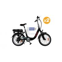 2 Vélos à assistance électrique pliant Noir Classic